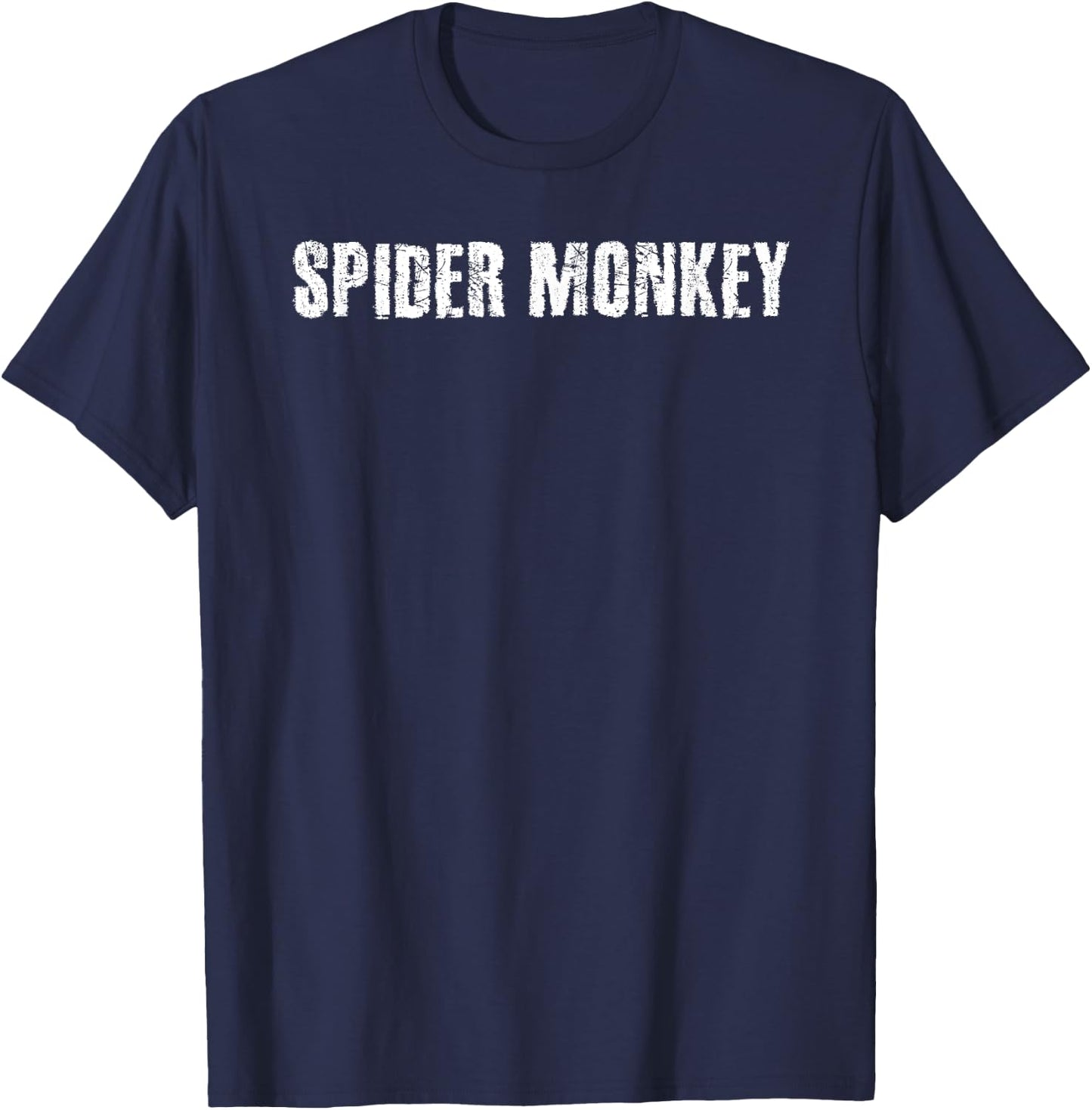 SPIDER MONKEY Shirt Funny Animal Jungle Humorous Gift T-Shirt - T-Shirt | Navy