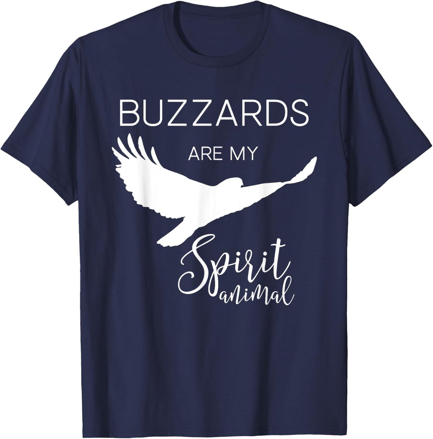 Buzzard Turkey Vulture Spirit Animal J000371 T-Shirt - T-Shirt | Navy