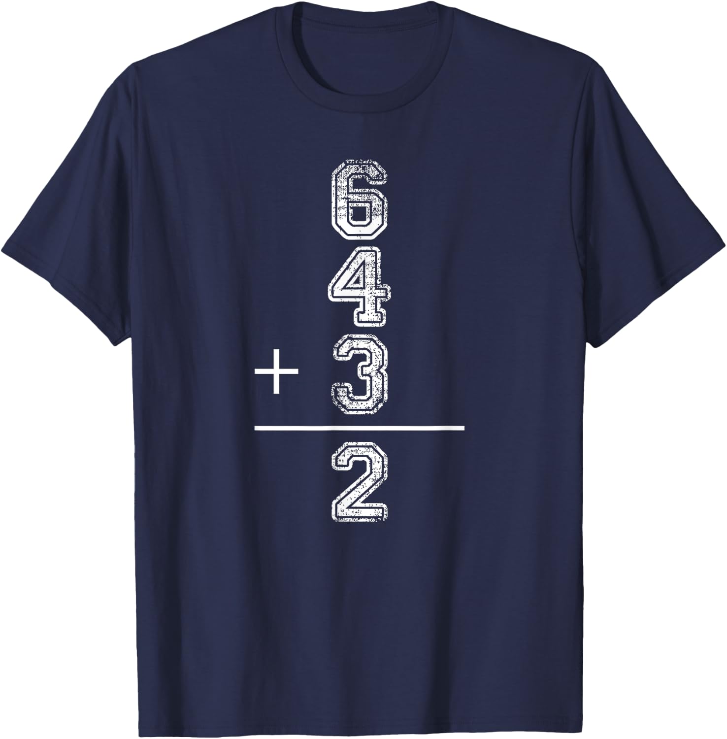 Funny 643 Double Play Baseball T-Shirt - T-Shirt | Navy