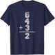 Funny 643 Double Play Baseball T-Shirt - T-Shirt | Navy