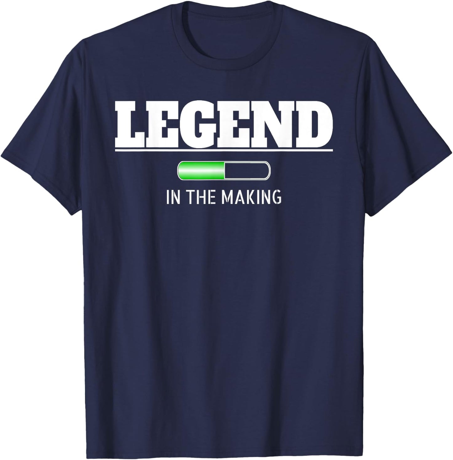 Legend in the Making for Boys Men Girl Women T-Shirt - T-Shirt | Navy