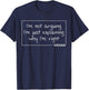 Ariana Quote Personalized Name Funny Birthday Gift T-Shirt - T-Shirt | Navy