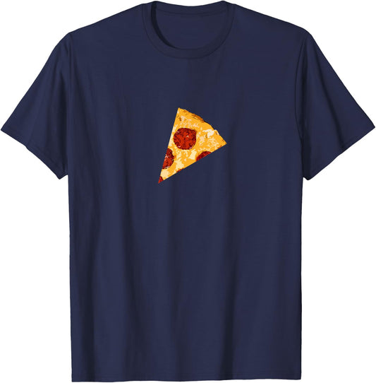 Kids MATCHING PIZZA Shirts Son and Dad Matching Pizza Slice Son T-Shirt - T-Shirt | Navy