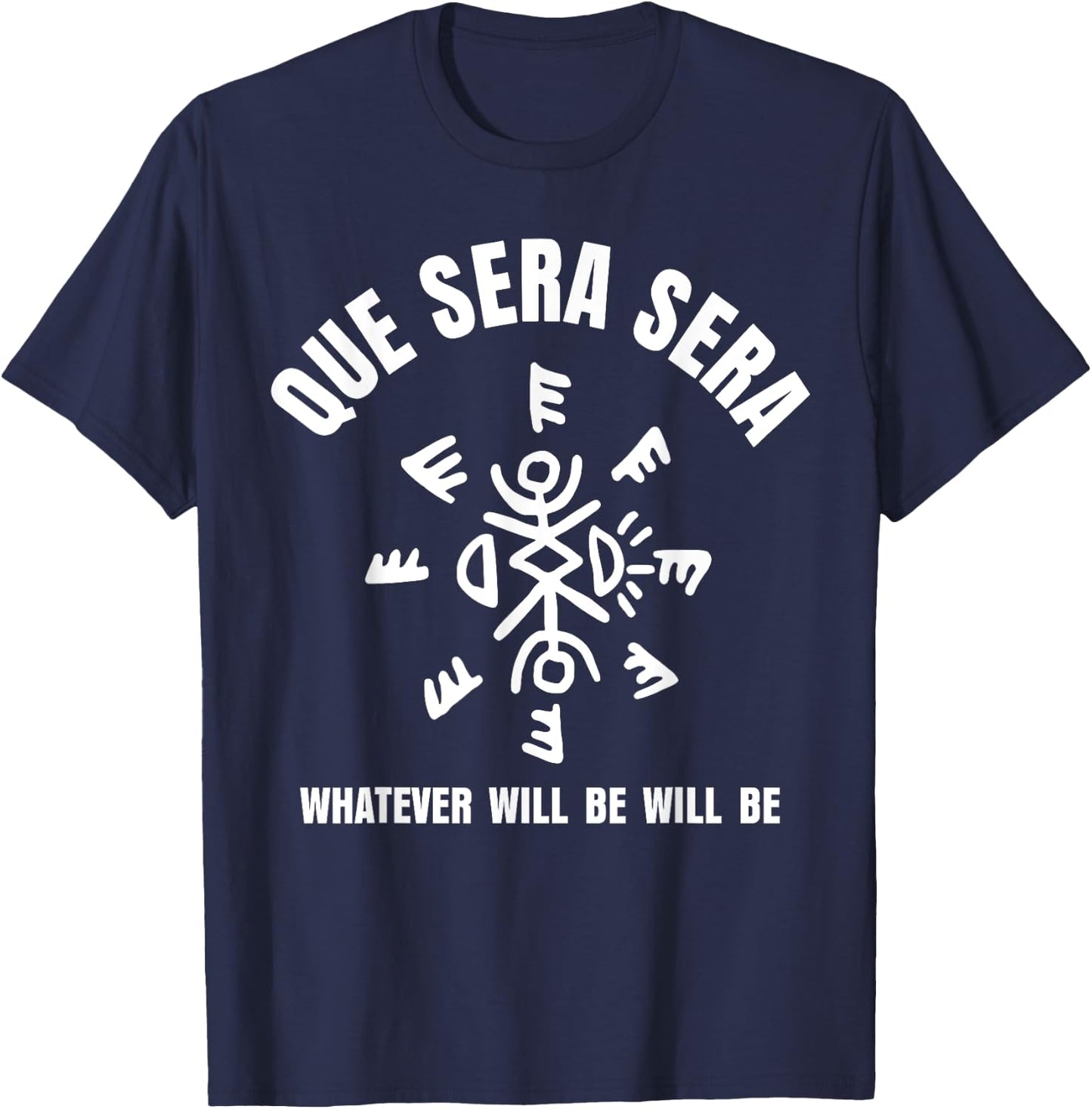 Motivational Saying Apparel T-Shirt - T-Shirt | Navy