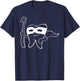 Super Hero Tooth Dental Babe Funny Hygiene Gift DDS T Shirt T-Shirt - T-Shirt | Navy