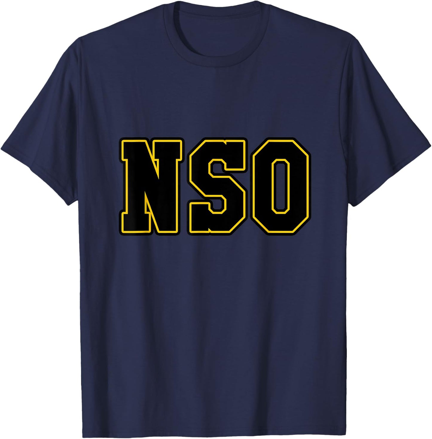 NSO Non Skating Official Design Roller Derby T-Shirt - T-Shirt | Navy