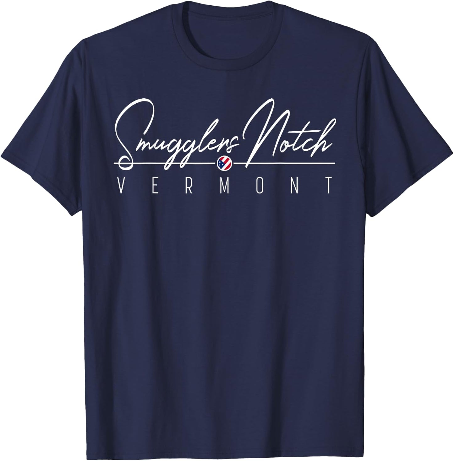 Smugglers Notch VT T-Shirt - T-Shirt | Navy