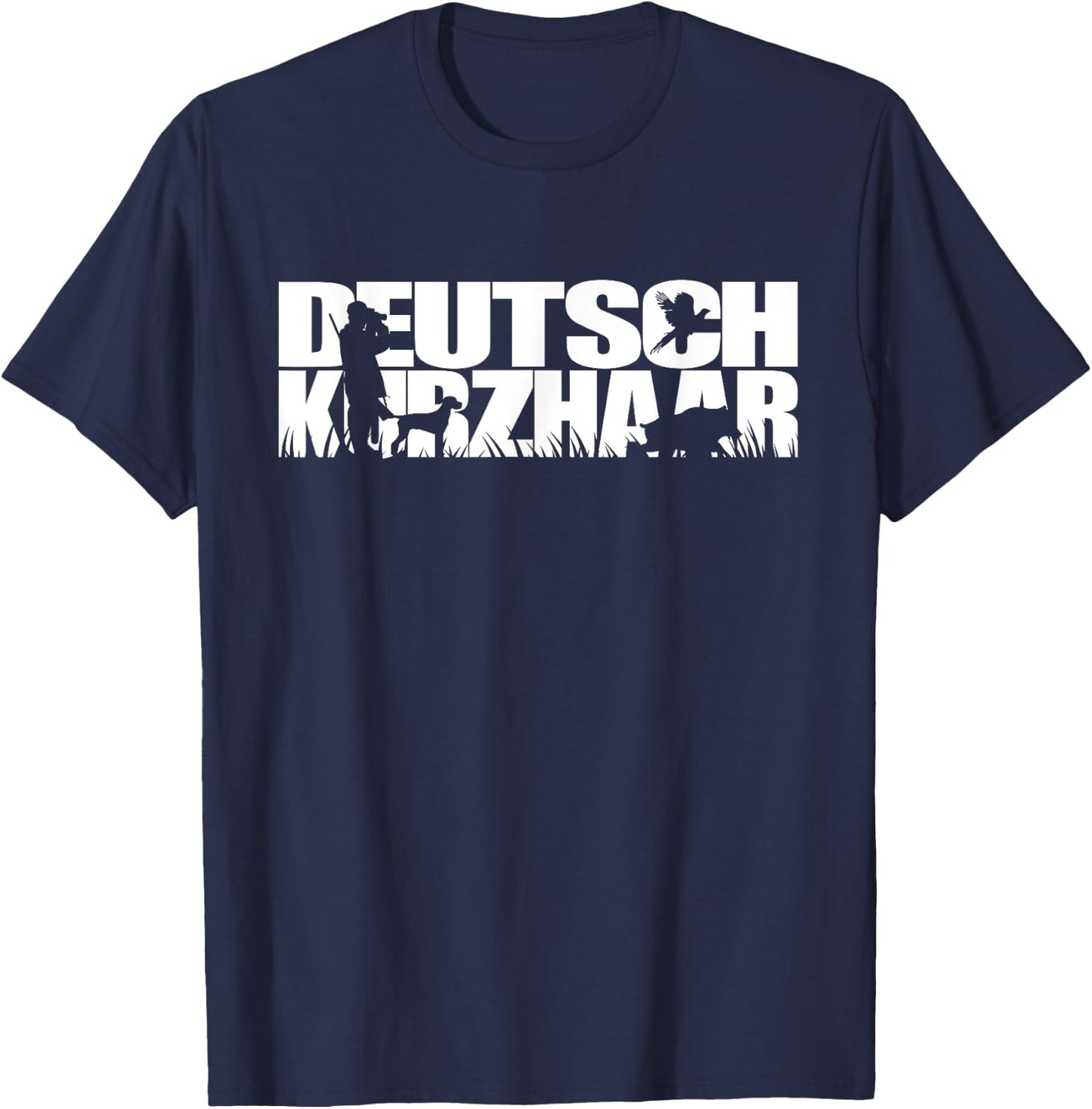 Funny Deutsch Kurzhaar dog gift Shirt Hund Women T-Shirt - T-Shirt | Navy