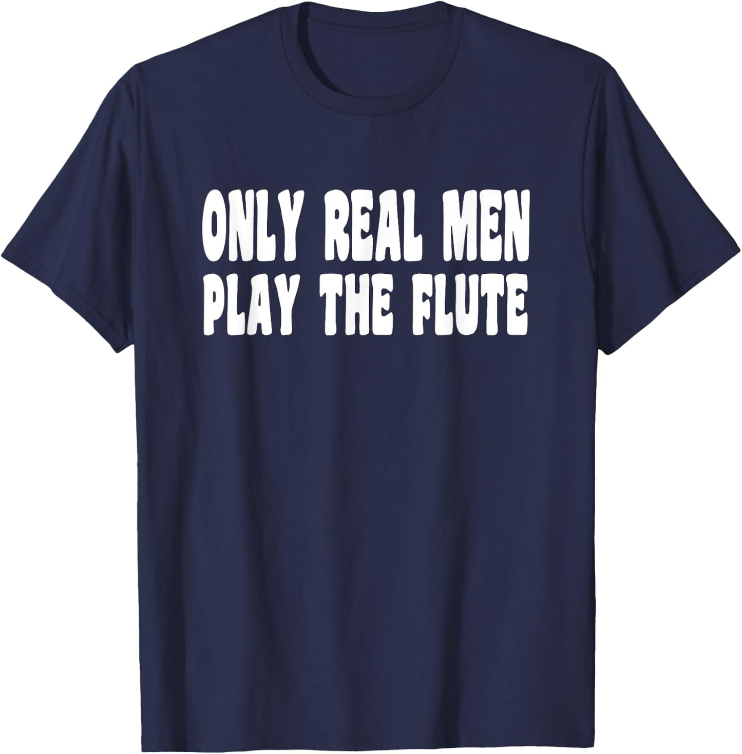 Flute Marching Band Camp Orchestra Piccolo Music Instrument T-Shirt - T-Shirt | Navy