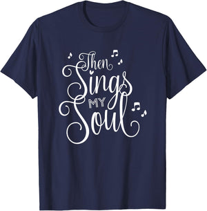Christian Song for those who love to sing T-Shirt - T-Shirt | Navy