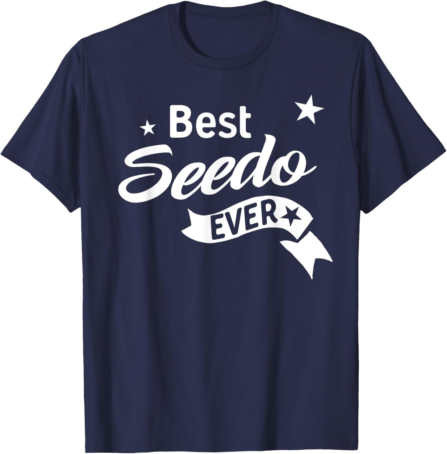 Best Seedo Ever Shirt - Arabic Grandpa T Shirt T-Shirt - T-Shirt | Navy