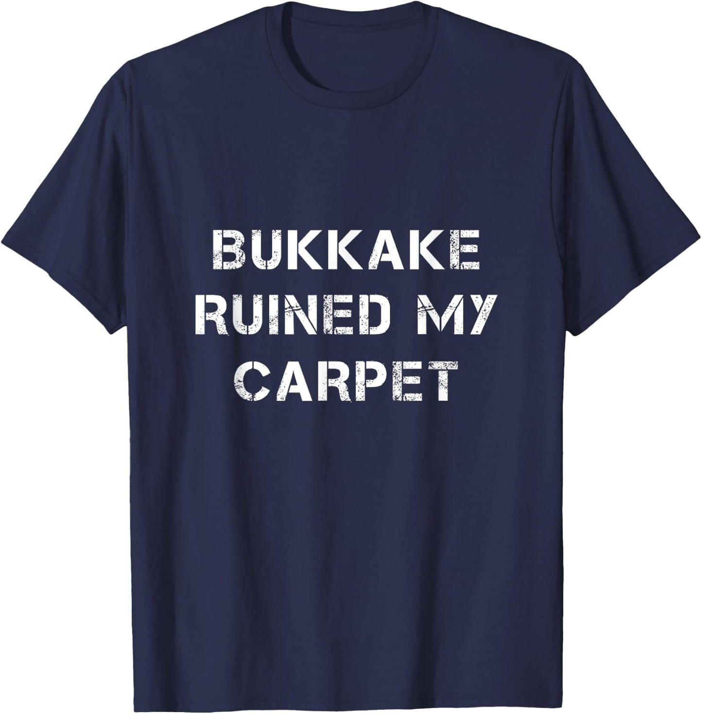 Bukkake Humour T-Shirt - T-Shirt | Navy