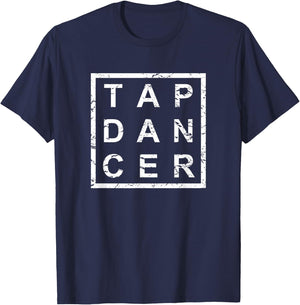 Stylish Tap Dance T-Shirt - T-Shirt | Navy