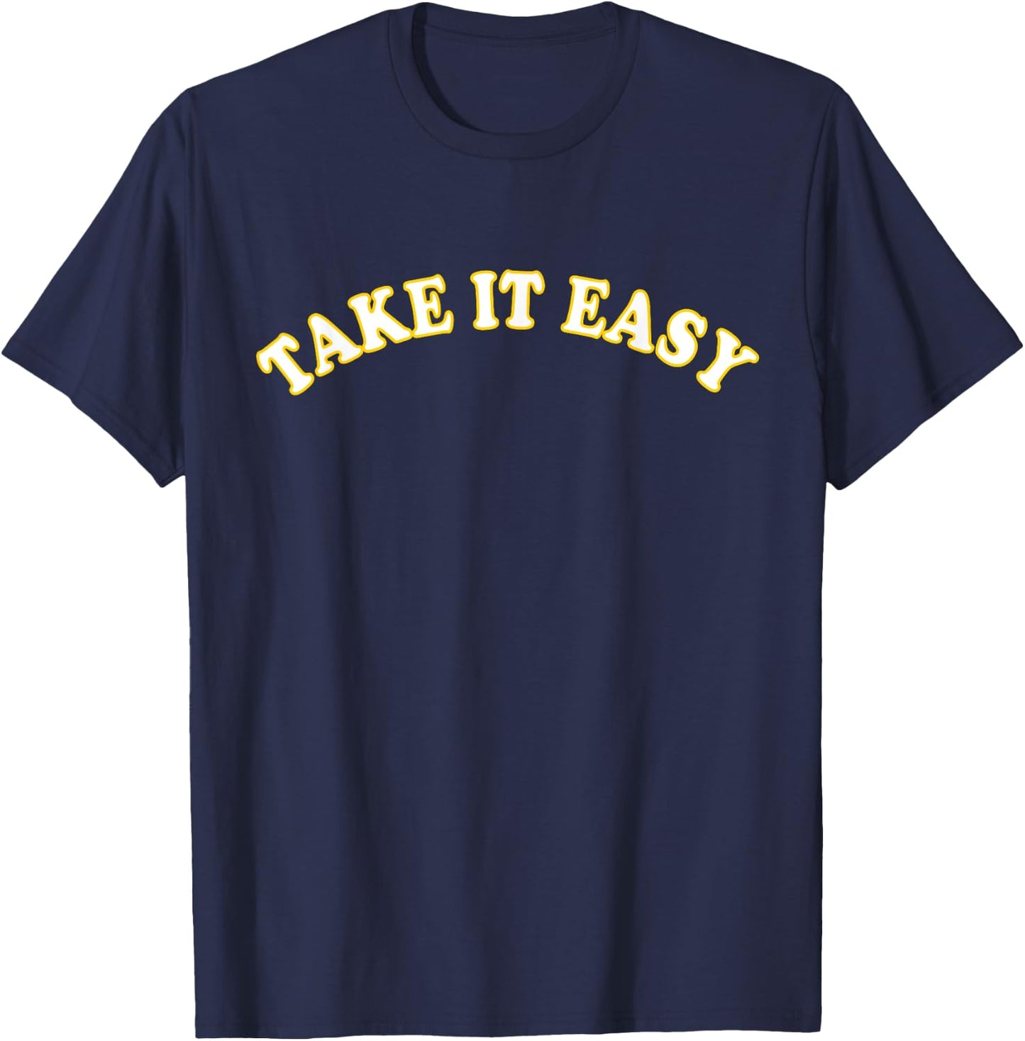 Take It Easy T-Shirt - T-Shirt | Navy