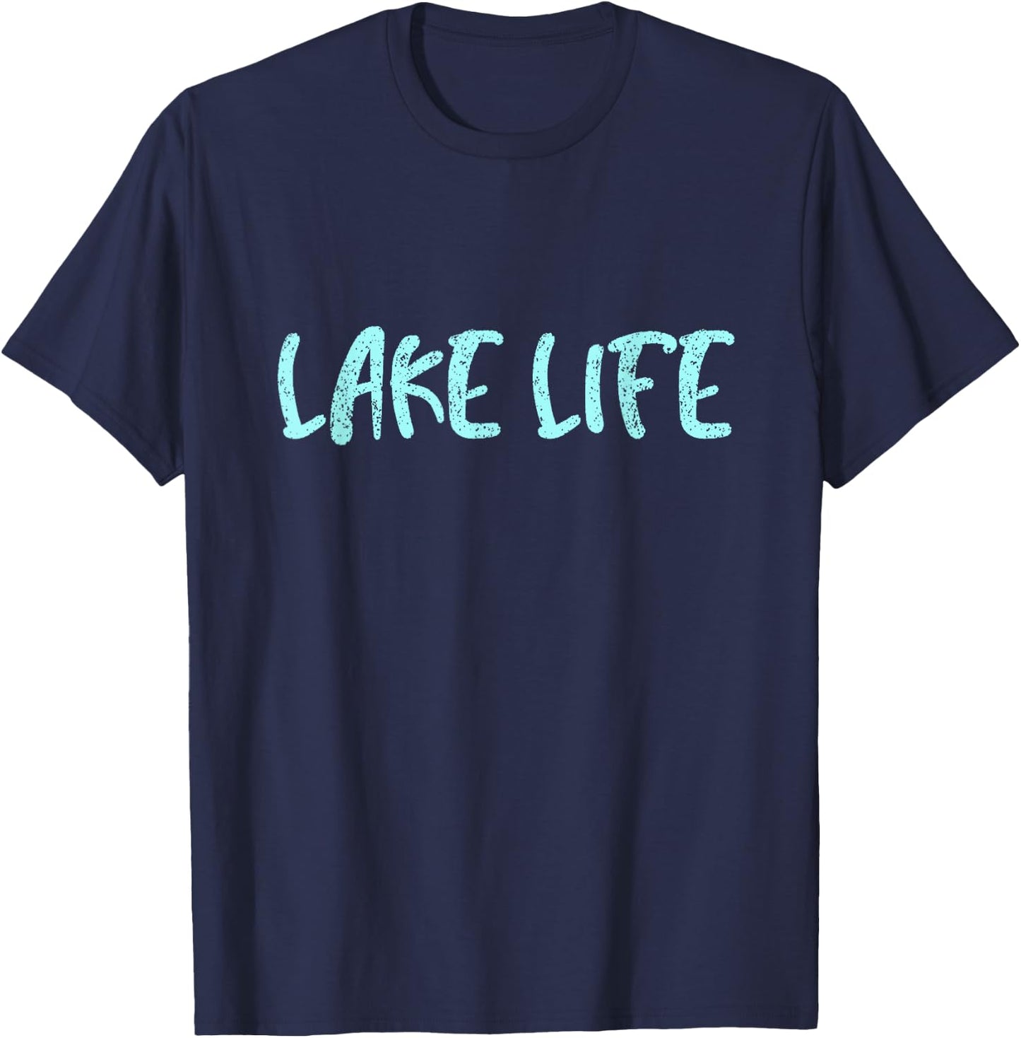 Lake Life Shirt, Lake Shirt, / Graphic T-Shirt - T-Shirt | Navy
