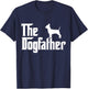 The Dogfather chihuahua Funny Dog Father Women Girls Kids T-Shirt - T-Shirt | Navy