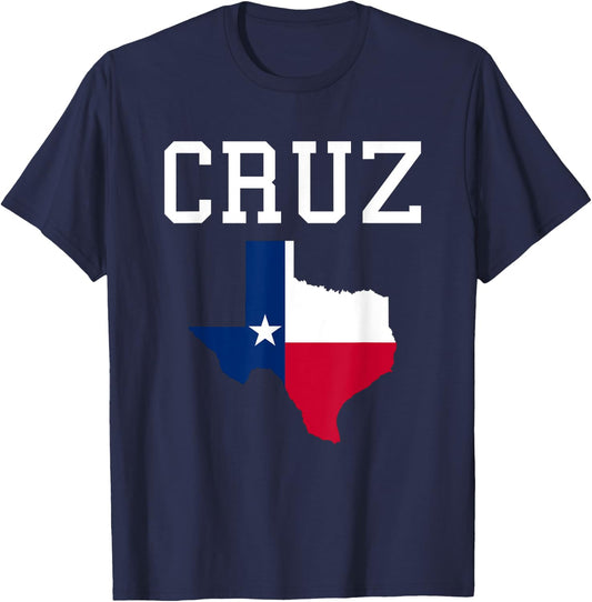 Ted Cruz Shirt Texas Senator Midterm Campaign T-Shirt - T-Shirt | Navy