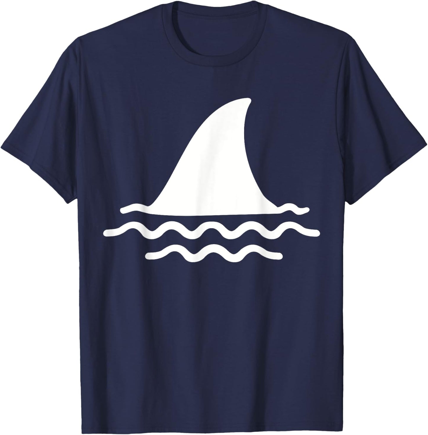 Shark fin T-Shirt - T-Shirt | Navy
