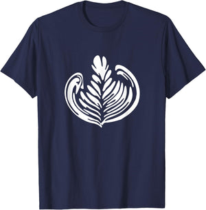 Latte Art T-Shirt - T-Shirt | Navy