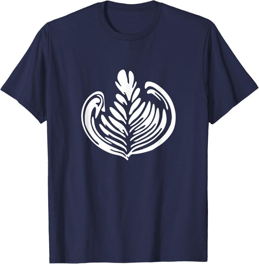 Latte Art T-Shirt - T-Shirt | Navy