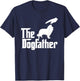 Rough Collie Dog Dad The DogFather Funny Dogs Lovers Women Kids T-Shirt - T-Shirt | Navy