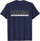 Cardinals Davison High School Track and Field T-Shirt - T-Shirt | Navy