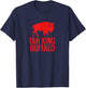 Fah King Buffalo Funny Retro Buffalo NY T-Shirt - T-Shirt | Navy