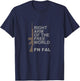 FN FAL Right arm of the free world T-Shirt - T-Shirt | Navy
