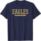 Rye Cove Eagles Volleyball HS T-Shirt - T-Shirt | Navy