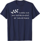 Instrument of Your Peace St. Francis Prayer T-Shirt - T-Shirt | Navy