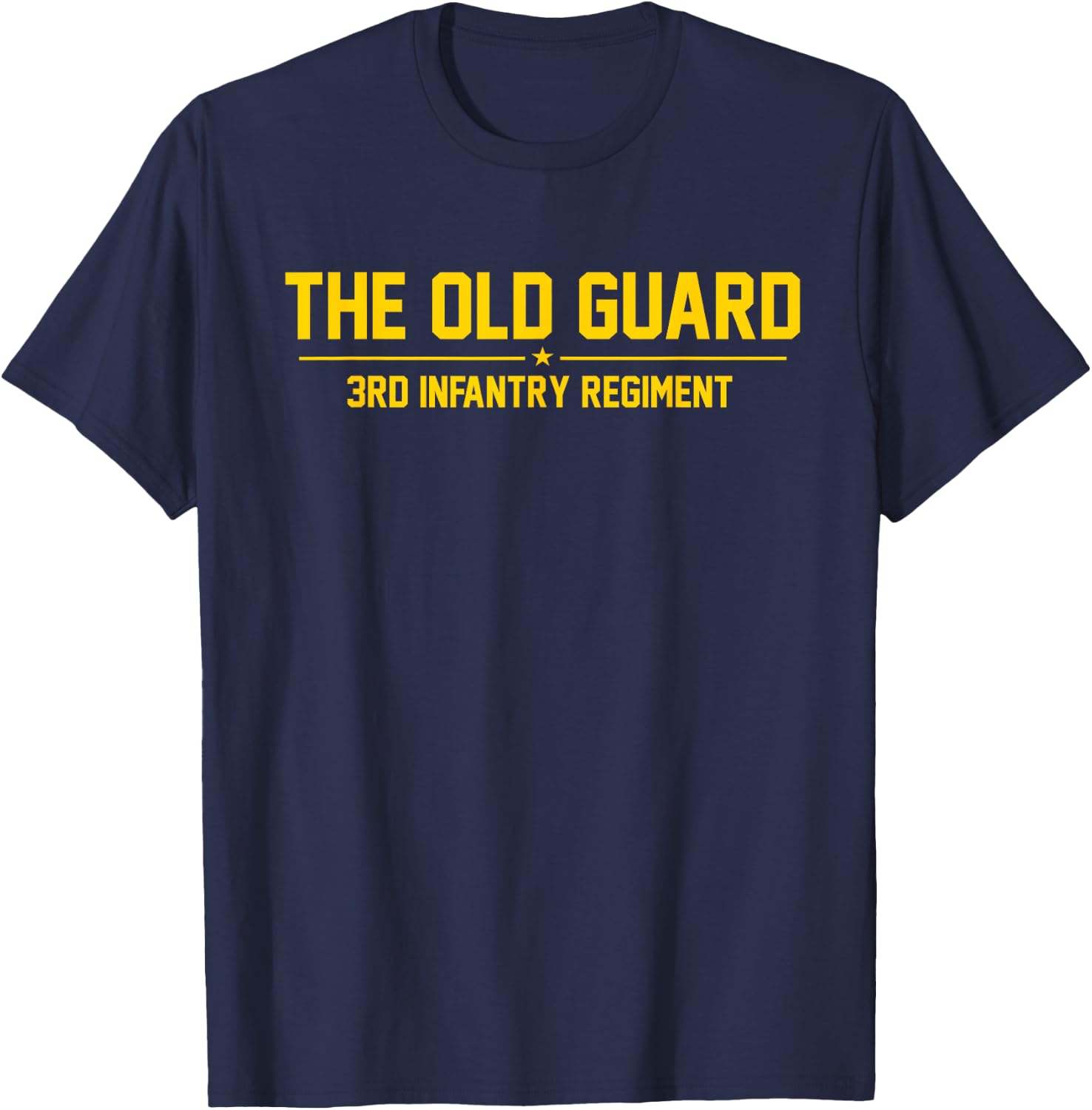 3rd Infantry Branch The Old Guard T-Shirt - T-Shirt | Navy