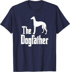 The Dogfather Greyhound, funny dog Gift Women Kids T-Shirt - T-Shirt | Navy