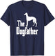 The Dogfather Greyhound, funny dog Gift Women Kids T-Shirt - T-Shirt | Navy