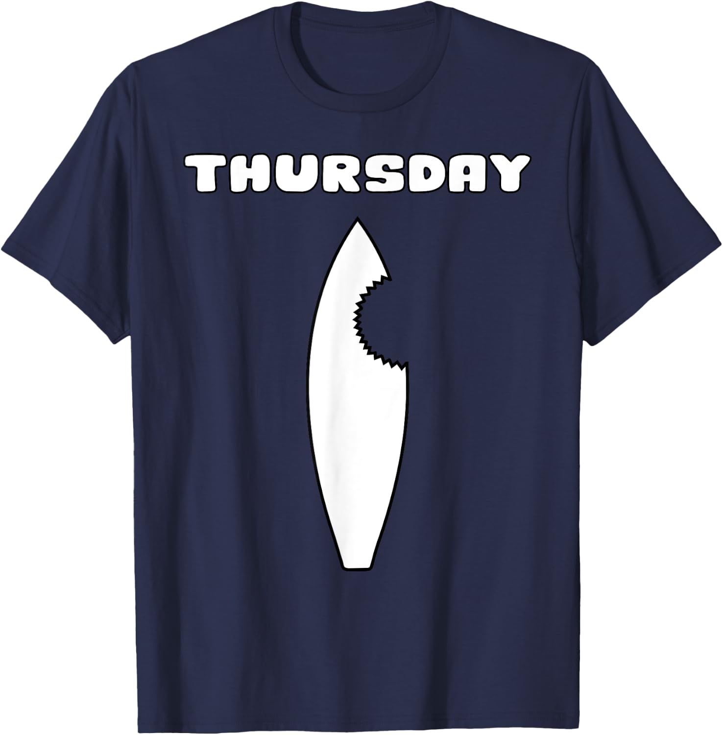 Days of the Week , Costume, Shark T-Shirt - T-Shirt | Navy