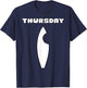 Days of the Week , Costume, Shark T-Shirt - T-Shirt | Navy