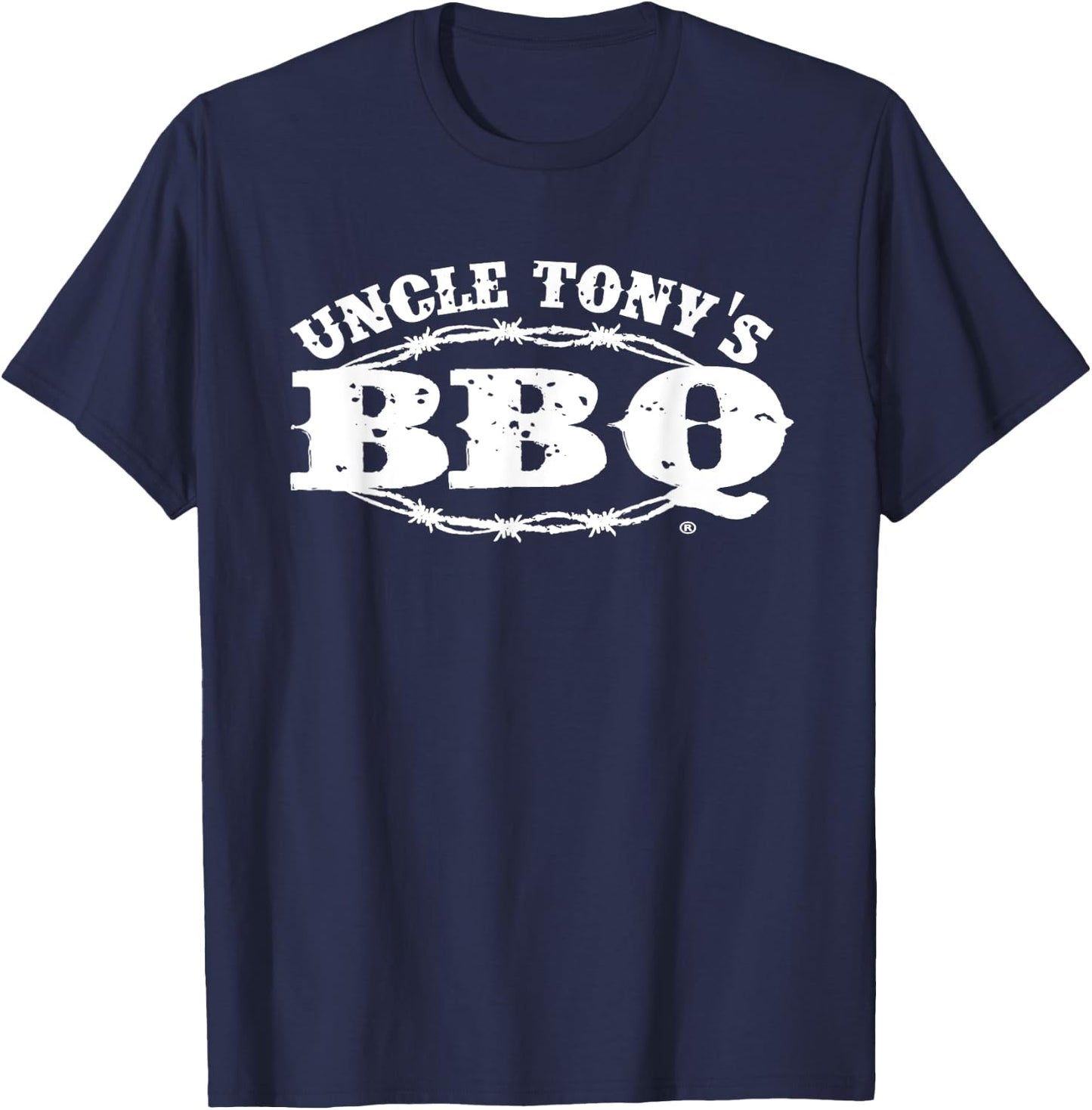 Uncle Tony's BBQ Gift Shirt T-Shirt - T-Shirt | Navy