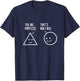You Are Pointless That Is How I Roll Math Funny Pun T-Shirt - T-Shirt | Navy