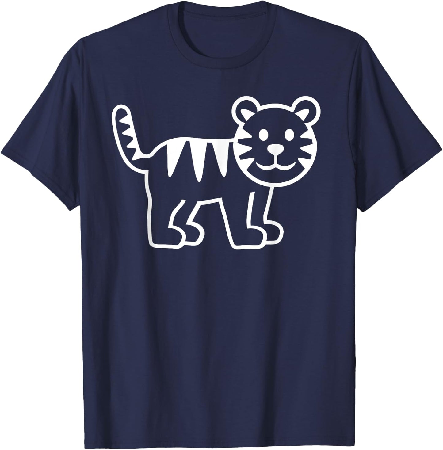 Cute tiger T-Shirt - T-Shirt | Navy