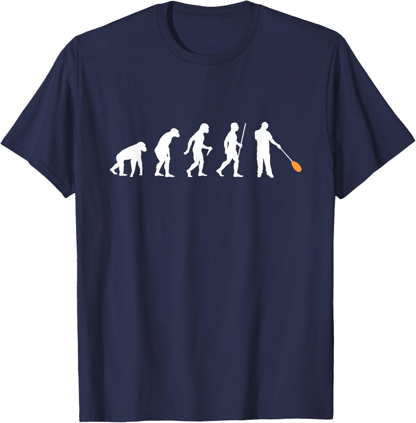 Funny Glassblower Evolution For Glassblowing Lovers Gift T-Shirt - T-Shirt | Navy
