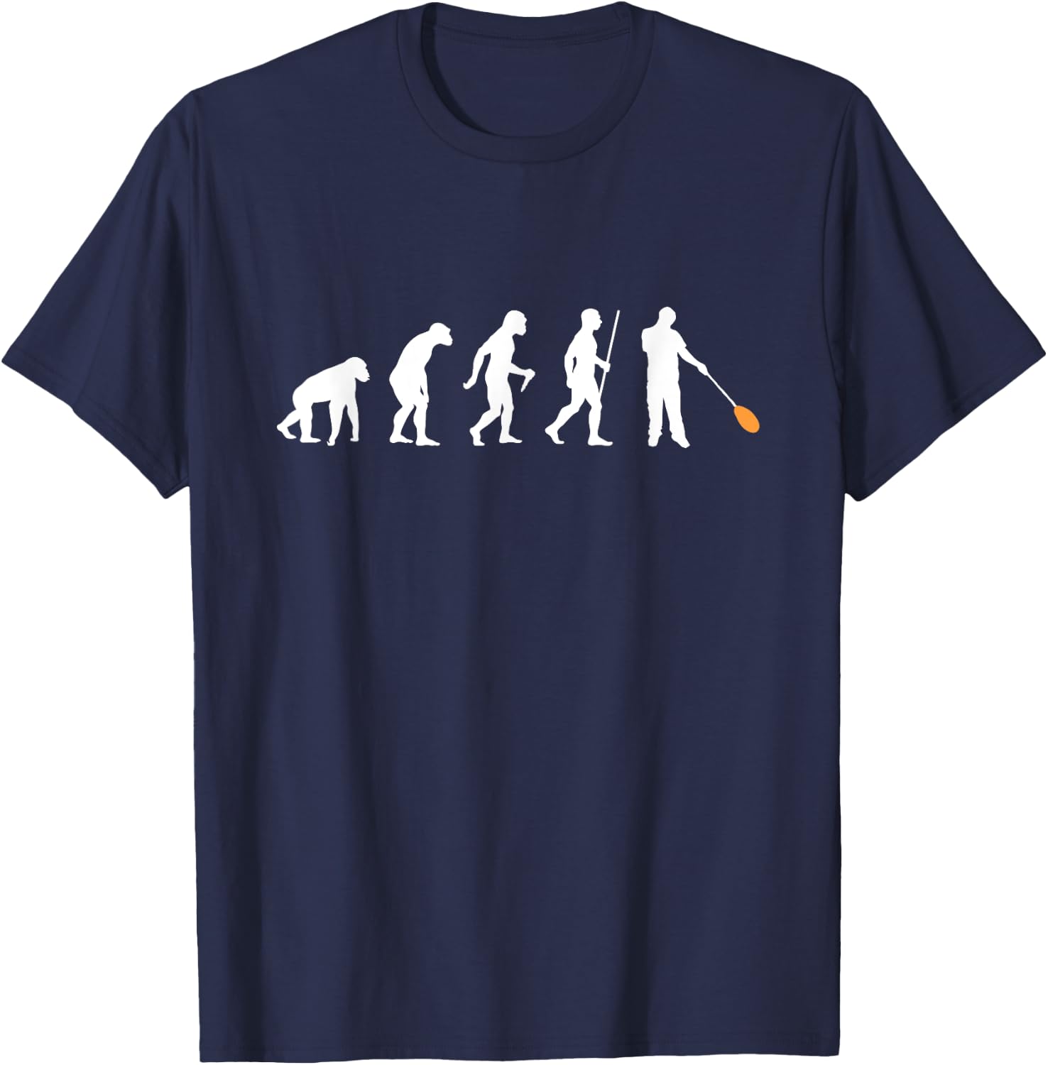 Funny Glassblower Evolution For Glassblowing Lovers Gift T-Shirt - T-Shirt | Navy