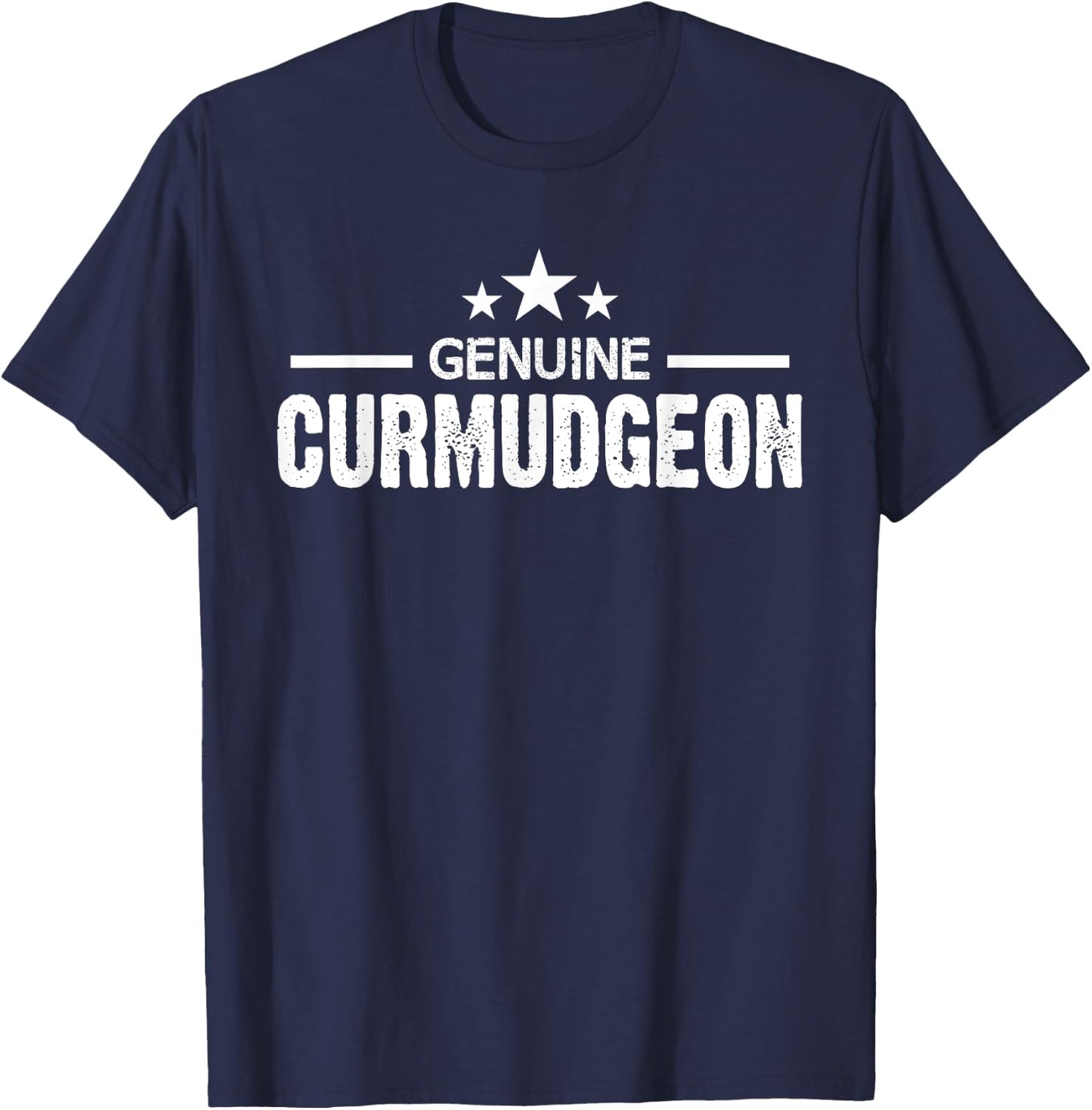 Genuine Curmudgeon T-Shirt - T-Shirt | Navy