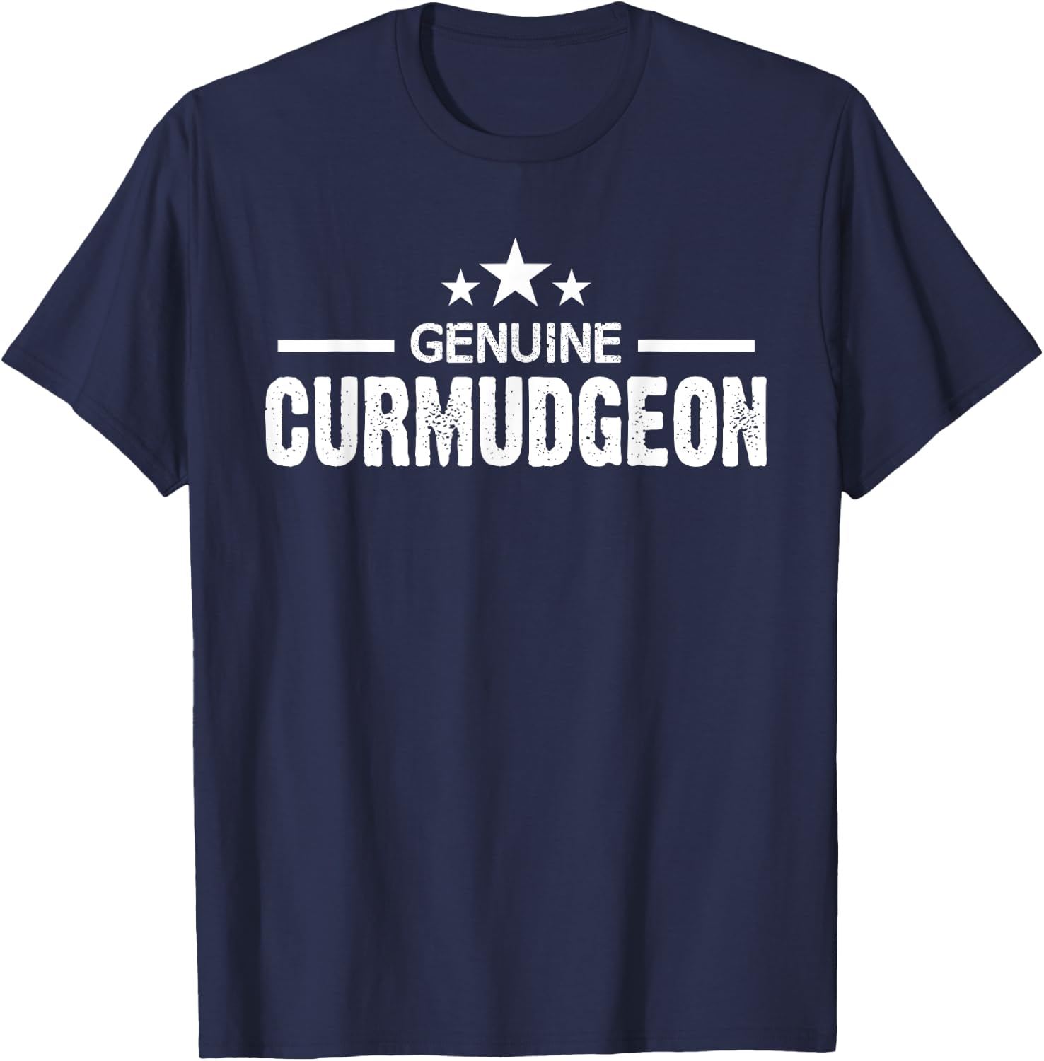 Genuine Curmudgeon T-Shirt - T-Shirt | Navy