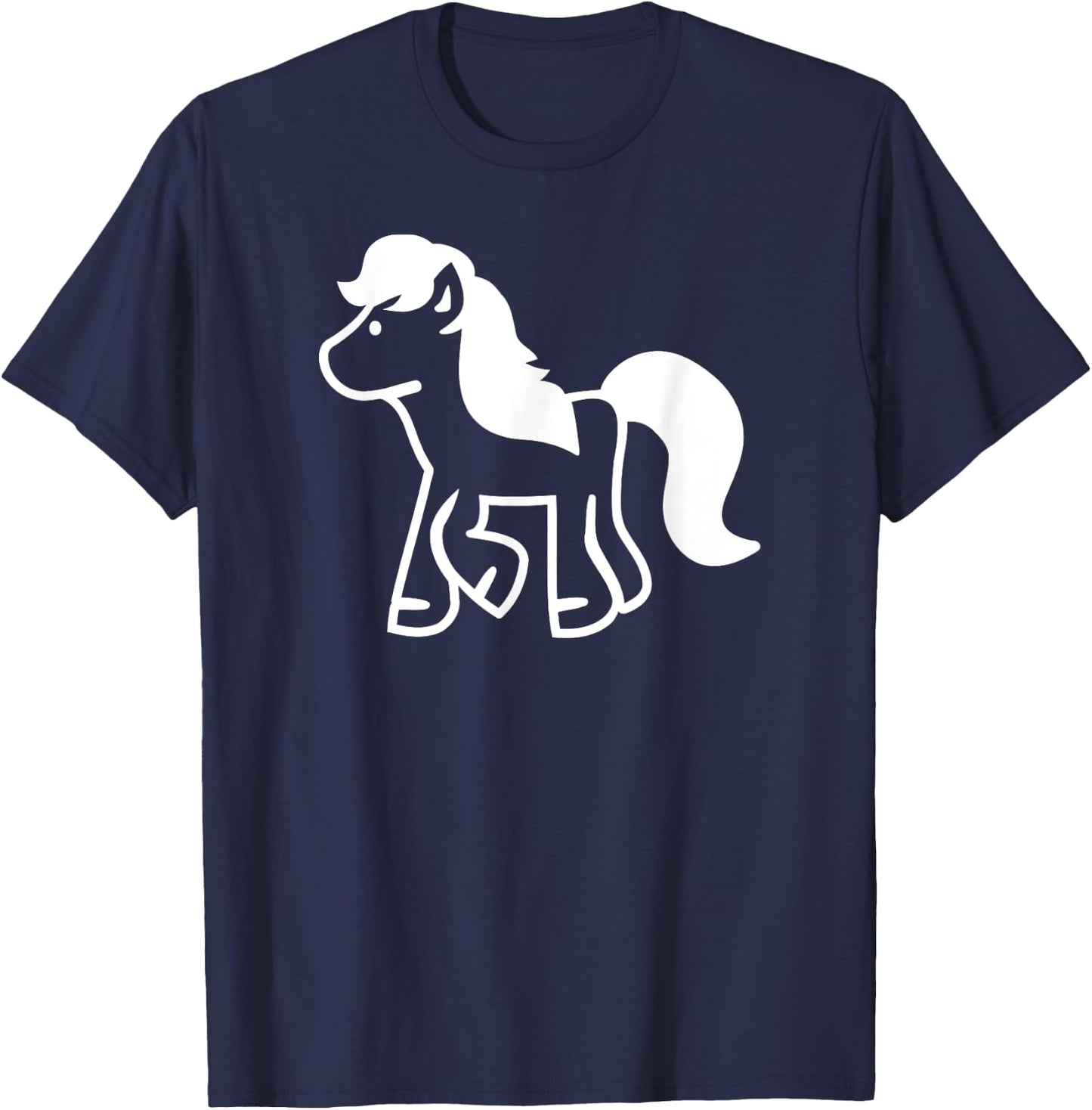 Cute pony T-Shirt - T-Shirt | Navy