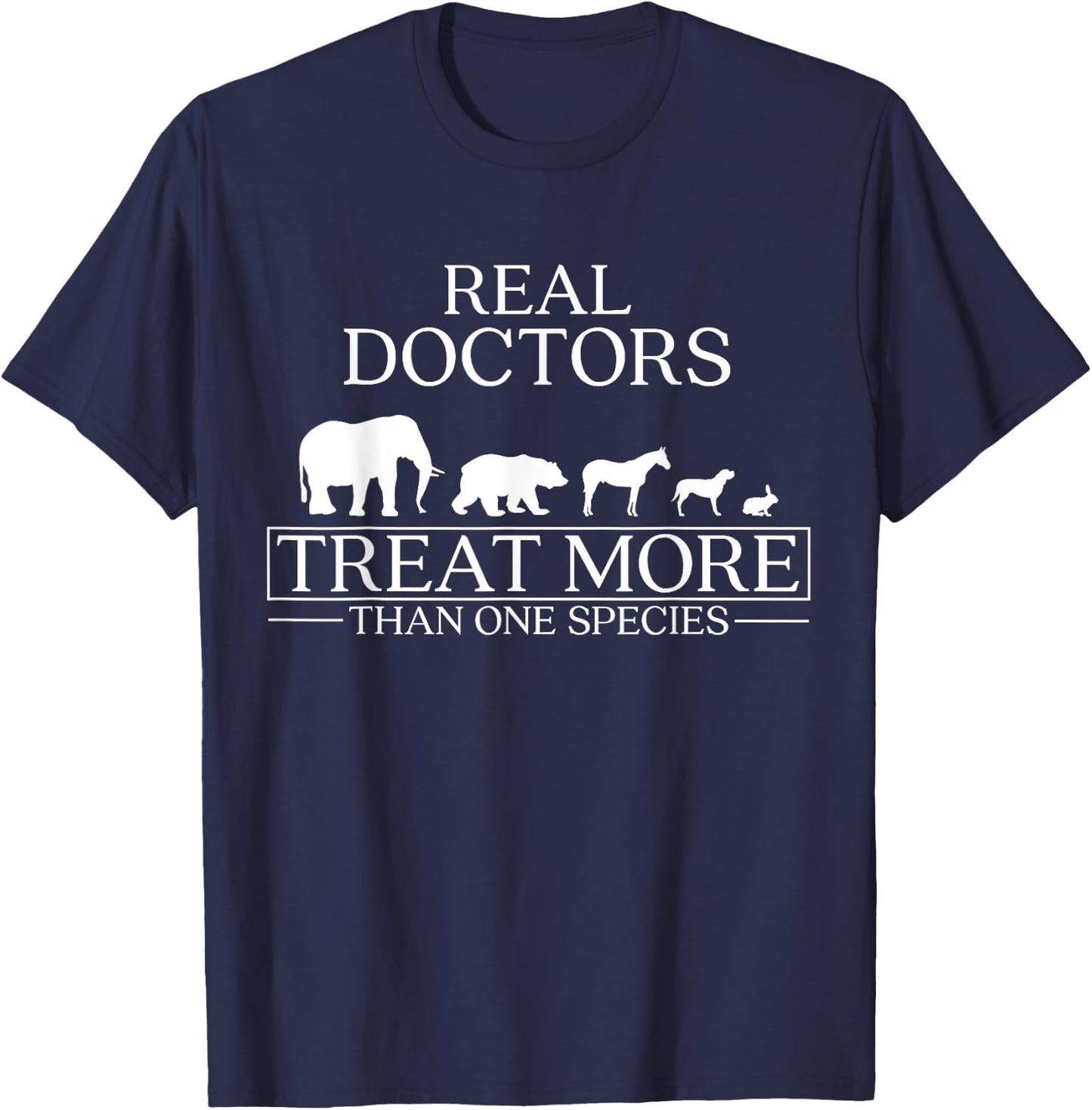 Veterinarian Vet Tech Gift Shirt Animal Lover T-Shirt - T-Shirt | Navy