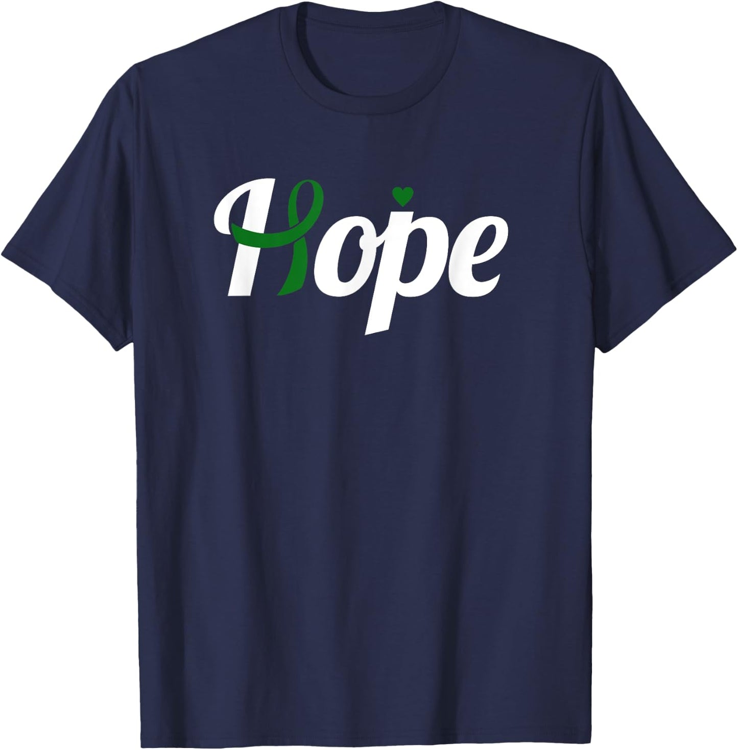 Hope - Liver Cancer Shirt Liver Cancer Support Shirt & Gift T-Shirt - T-Shirt | Navy