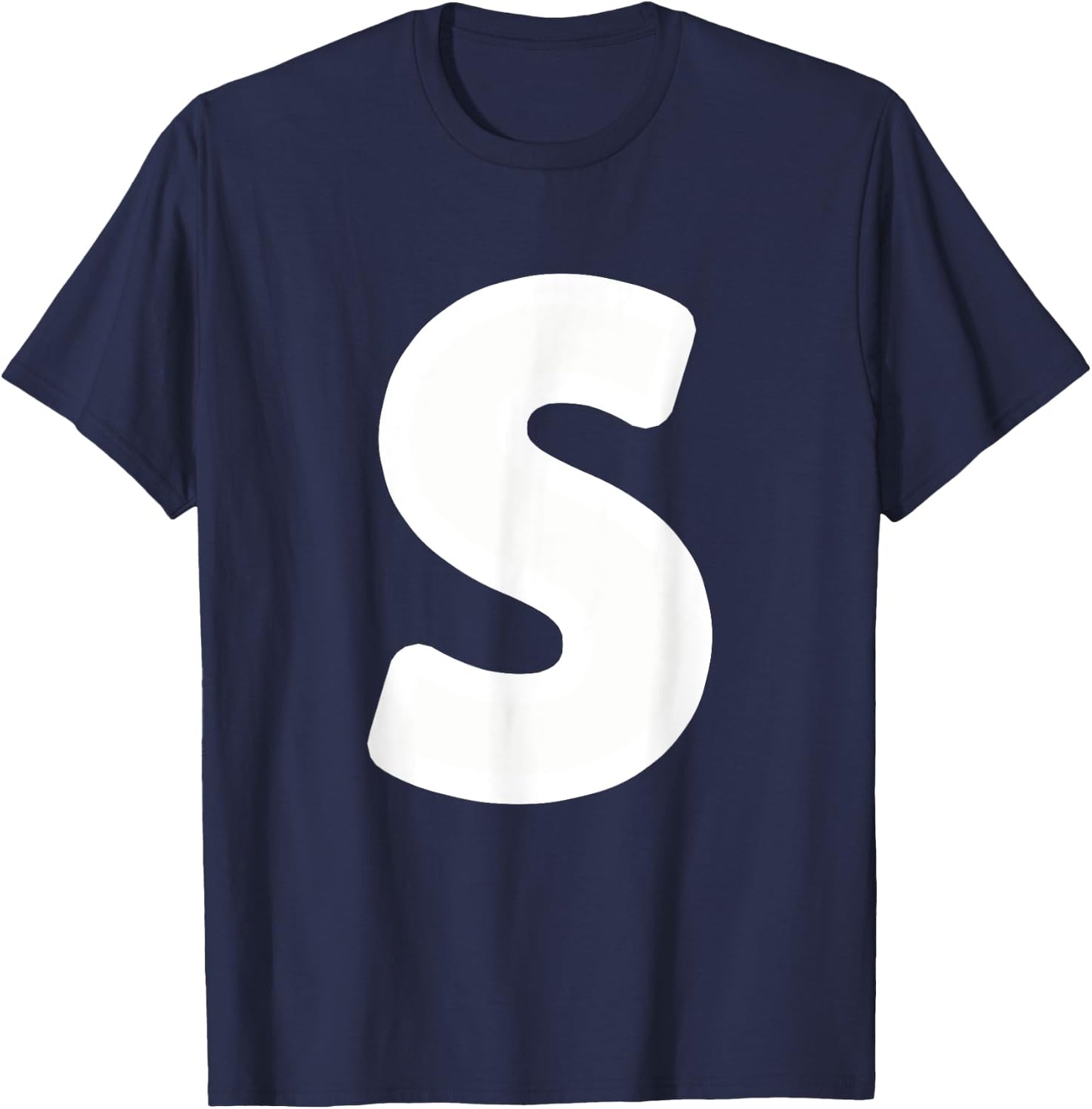 Letter S Lowercase for Halloween ABC Letter S T-Shirt - T-Shirt | Navy