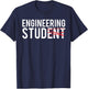 Future Mechanical Engineer Quote Engineering Student Gift T-Shirt - T-Shirt | Navy
