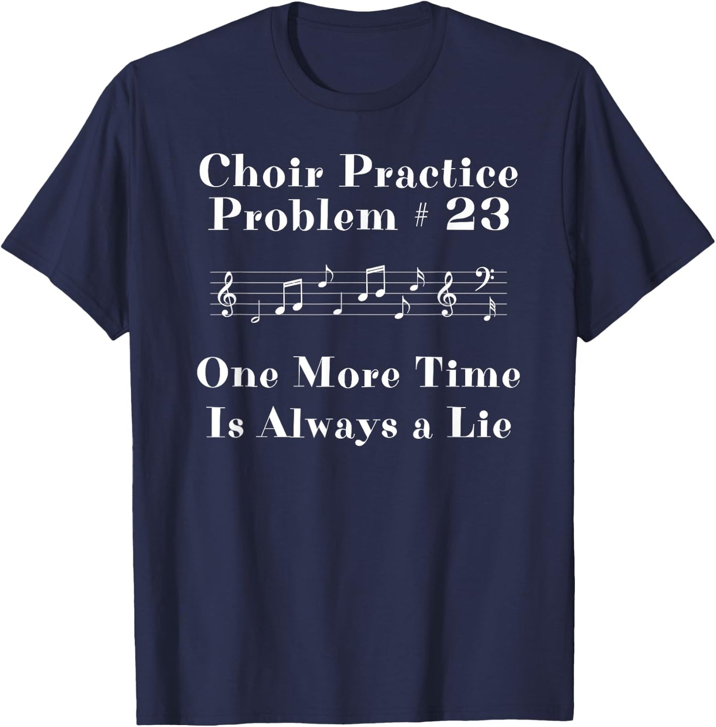Funny Choir Teacher Shirt Choir Director Gift Vocal T-Shirt - T-Shirt | Navy