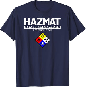 HAZMAT Hazardous Material Response Team Technician T-Shirt - T-Shirt | Navy