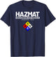 HAZMAT Hazardous Material Response Team Technician T-Shirt - T-Shirt | Navy